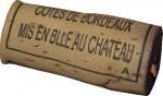 Plný korek délky 44 mm Château Chamaille Blaye 2011 Appellation Côtes de Bordeaux Controlée (AOC) - Au Château, Francie