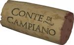 1. Plný korek délky 44 mm Squinzano 2013 Denominazione di Origine Controllata (DOC) (Riserva) - Conte di Campiano S.p.A, Itálie