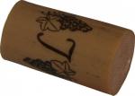 5. Plastová zátka délky 38 mm Château Grand Mazerolles 2015 Appellation Blaye Côtes de Bordeaux Controlée (AOC) - Vinobles Luc Schweitzer Château Bordieu, Francie