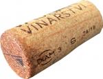 4. Lepený korek délky 44 mm Rulandské bílé 2016 pozdní sběr (barrique) - Vinařství Vajbar Zaječ