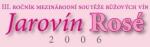 Logo mezinárodní soutěže růžových vín Jarovín Rosé.