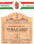 Jedna z etiket vína podávaného na degustaci maďarských vín 3.3. 2005 v Ostravě.