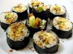 Japonské sushi, chuťovky ze syrových ryb, rýže a zeleniny - další skvělý partner pro Sauvignon Blanc.