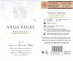 Etiketa Vega Escal 2006 Denominación de Origen Calificada (DOCa) - R.E.29.053.00/CAT, Španělsko.