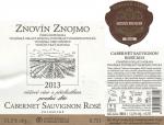 Etiketa Cabernet Sauvignon 2013 pozdní sběr (rosé) - Znovín Znojmo a.s..