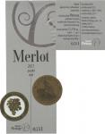 Etiketa Merlot 2011 pozdní sběr - Vinařství Plešingr s.r.o. Rohatec.