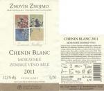 Etiketa Chenin blanc 2011 zemské - Znovín Znojmo a.s..
