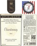 Etiketa Chardonnay 2014 pozdní sběr - Spielberg Archlebov s.r.o.
