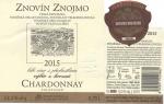 Etiketa Chardonnay 2015 výběr z hroznů - Znovín Znojmo a.s.