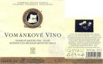 Etiketa Vománkové víno 2007 známkové jakostní - Znovín Znojmo a.s.