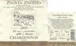 Etiketa Chardonnay 2005 výběr z hroznů - Znovín Znojmo a.s.