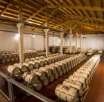 Místnost s dubovými sudy ve vinařství Bodegas Imperiales. Zdroj: www.bodegasimperiales.com