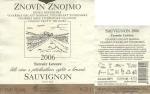 Etiketa Sauvignon 2006 výběr z hroznů - Znovín Znojmo a.s.