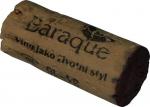 Plný korek délky 44 mm Neronet 2015 výběr z hroznů - Vinařství Baraque Vrbice.