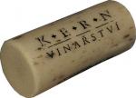 Plastová zátka délky 44 mm Chardonnay 2012 zemské - Vinařství Kern, Březí u Mikulova.