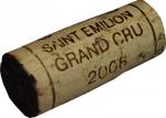 Plný korek délky 50 mm La Dame d´Armens 2008 Appellation Saint-Émilion Grand Cru Contrôlée (AOC) - Château Armens, Francie.