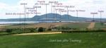 Panoramata viničních tratí, která můžete vidět z terasy vinařství Gotberg, a.s. Popice (6.7.2011)