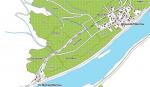 Wachau - mapa viničních tratí vzniklá pro potřeby článku.