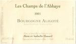 Etiketa Bourgogne Aligoté.