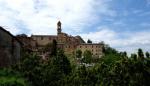 Městečko Montepulciano ve stejnojmenné toskánské vinařské oblasti. Foto P. Pavelka.
